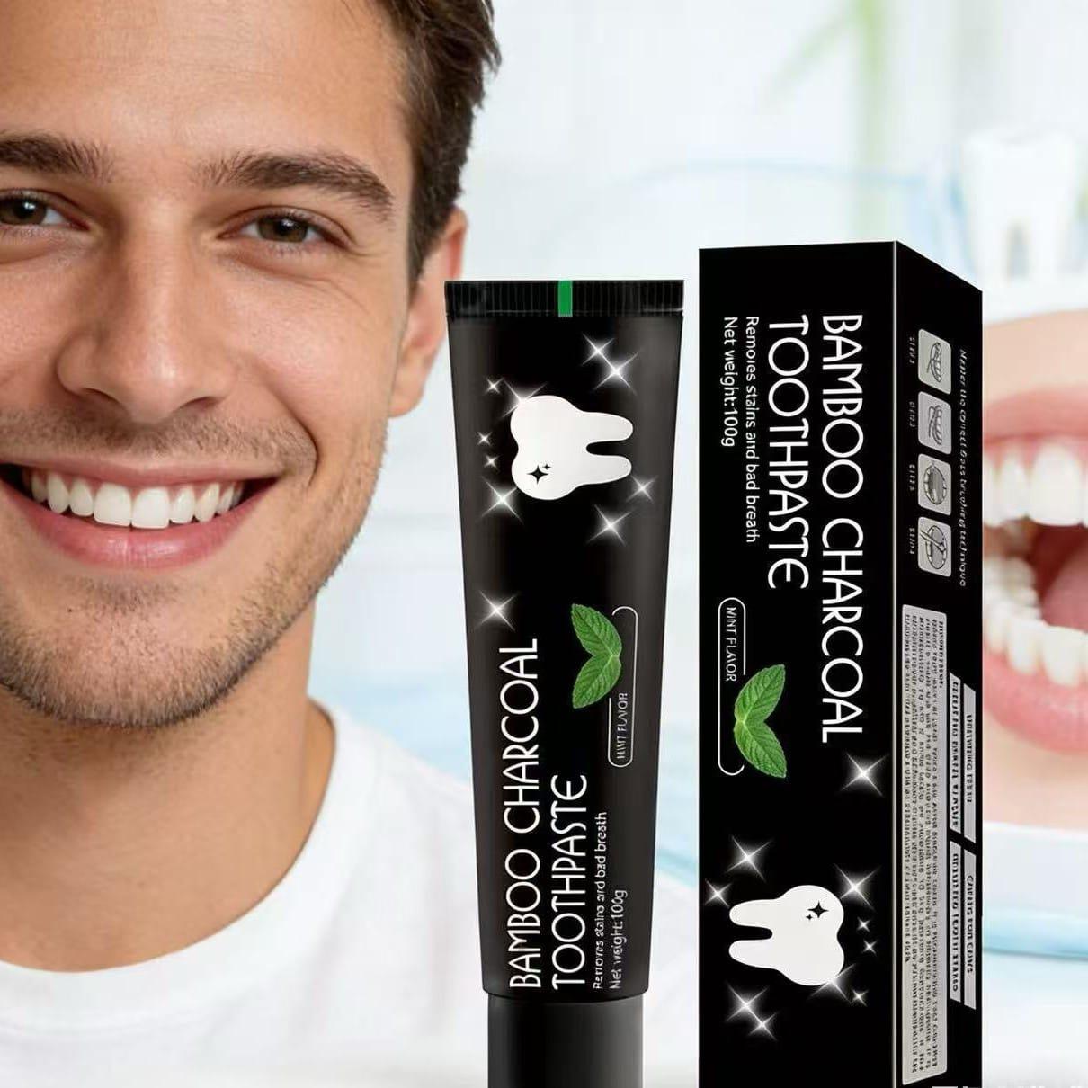 Bamboo charcoal paste